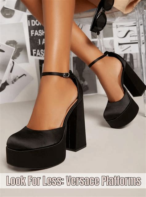 versace dupe robe|versace platform heels dupe.